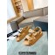 Chanel CC Logo Beach Sandals Camellia Beige Spring 2024
