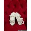 Dior DiorAct Sandals in White Quilted Cannage Calfskin 2024
