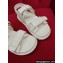 Dior DiorAct Sandals in White Quilted Cannage Calfskin 2024
