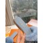 Louis Vuitton Mink Fur Lock It Flat Mules Blue 2024