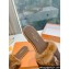 Louis Vuitton Mink Fur Lock It Flat Mules Coffee 2024