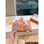 Louis Vuitton Mink Fur Lock It Flat Mules Pink 2024