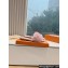 Louis Vuitton Mink Fur Lock It Flat Mules Pink 2024