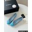 Chanel Suede Calfskin Ballet flats G02819 Blue 2024