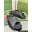 Gucci Criss-cross Rubber Women/Men Slide Sandals Black 2024