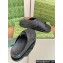 Gucci Criss-cross Rubber Women/Men Slide Sandals Black 2024