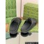 Gucci Criss-cross Rubber Women/Men Slide Sandals Black 2024