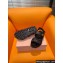 Miu Miu Lambskin Sandals in Black 2024