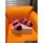 Miu Miu Lambskin Sandals in Pink 2024