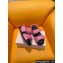 Miu Miu Lambskin Sandals in Pink 2024