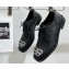 Balenciaga BB Lace-up Men's Derby shoes in black calfskin Black 2024