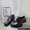 Balenciaga BB Lace-up Men's Derby shoes in black brushed calfskin Black 2024