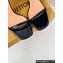 Louis Vuitton Heel 7.5cm Blossom Sandals in Patent calf leather Black 2024