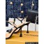 Louis Vuitton Heel 9.5cm Blossom Sandals in Patent calf leather Black 2024