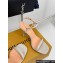 Louis Vuitton Heel 9.5cm Blossom Sandals in Patent calf leather Gray 2024