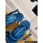 Louis Vuitton Heel 9cm LV Night Met Sandals in Satin Blue 2024