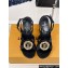 Louis Vuitton Heel 9cm LV Night Met Sandals in Satin Black 2024