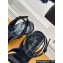 Louis Vuitton Heel 9cm LV Night Met Sandals in Satin Black 2024