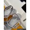 Louis Vuitton Heel 9cm LV Night Met Sandals in Satin Gray 2024