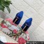 Dolce & Gabbana Heel 10.5cm Satin Pumps Blue 2024