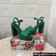 Dolce & Gabbana Heel 11.5cm Calfskin platform 2.5cm sandals Green 2024