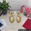 Dolce & Gabbana Heel 11.5cm Calfskin platform 2.5cm sandals Gold 2024