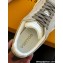 Louis Vuitton LV Groovy Platform Sneakers Monogram-debossed suede calf leather Beige 2024