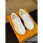 Louis Vuitton LV Groovy Platform Sneakers Monogram-debossed calf leather White 2024