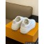 Louis Vuitton LV Groovy Platform Sneakers Monogram-debossed calf leather White 2024