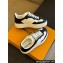 Louis Vuitton LV Groovy Platform Sneakers Monogram-debossed calf leather White/Black 2024
