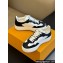 Louis Vuitton LV Groovy Platform Sneakers Monogram-debossed calf leather White/Black 2024