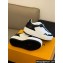 Louis Vuitton LV Groovy Platform Sneakers Monogram-debossed calf leather White/Black 2024