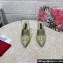 Dolce & Gabbana Heel 10.5cm Raffia slingbacks Light Green 2024