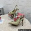 Dolce & Gabbana Heel 10.5cm Raffia slingbacks Light Green 2024