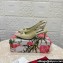 Dolce & Gabbana Heel 6.5cm Raffia slingbacks Light Green 2024