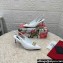 Dolce & Gabbana Heel 6.5cm Raffia slingbacks White 2024