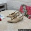 Dolce & Gabbana Heel 6.5cm Raffia slingbacks Beige 2024