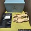 Prada Heel 4.5cm Brushed leather slingback pumps with floral appliques 1I317N Beige 2024