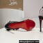 Christian Louboutin Heel 10cm leather Sandals with Pampillas Black 2024