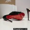 Christian Louboutin Heel 12cm Suede leather Mules with Sequins Rose Black 2024