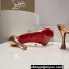 Christian Louboutin Heel 8.5cm PVC and iridescent nappa leather Degraqueen Mules Crystal Gold 2024