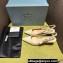 Prada Heel 5.5cm Patent leather slingbacks 1I190N Beige 2024