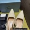 Prada Heel 5.5cm Patent leather slingbacks 1I190N Beige 2024