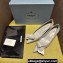 Prada Heel 4.5cm Brushed leather pumps with floral appliqués and Architectural details 1I363N Gray 2024