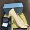 Prada Heel 4.5cm Brushed leather pumps with floral appliqués and Architectural details 1I363N Beige 2024