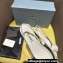 Prada Heel 4.5cm Brushed leather slingback pumps with floral appliqués and Architectural details Gray 2024