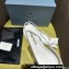 Prada Heel 4.5cm Brushed leather slingback pumps with floral appliqués and Architectural details White 2024