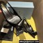 Prada Heel 4.5cm Brushed leather slingback pumps with floral appliqués and Architectural details Black 2024