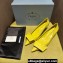 Prada Heel 4.5cm Brushed leather pumps with Architectural details Yellow 2024