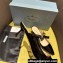 Prada Heel 5.5cm Patent leather Mules with Strap Black 2024